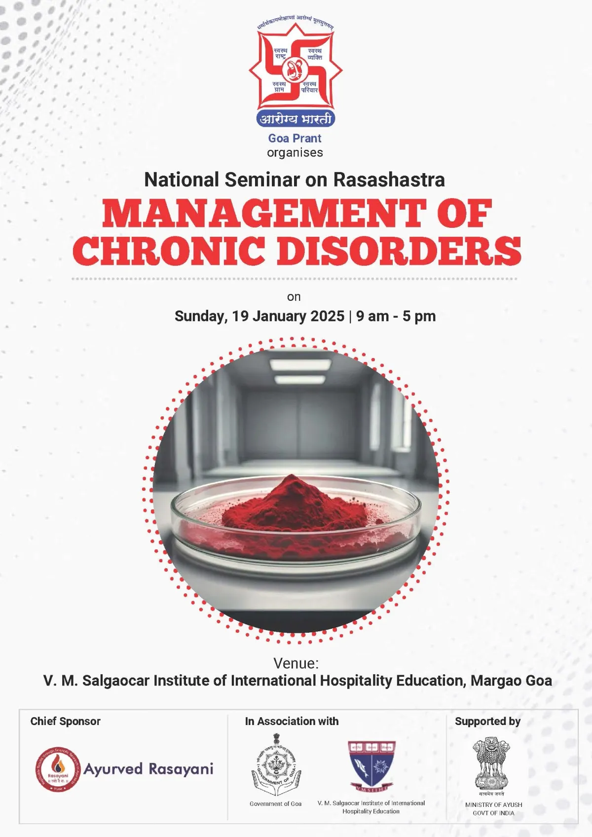 National Seminar Invitation_Management of chronic disorders