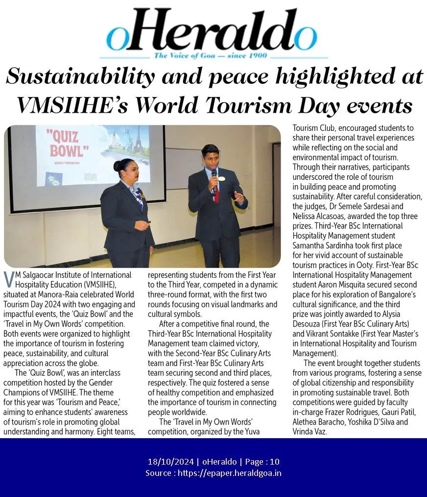 VMSIIHE news
