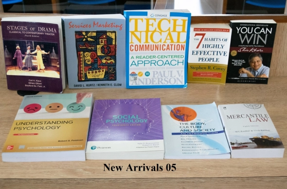 Campus library new arrivals, item 05