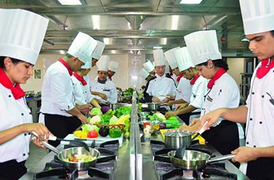 Training kitchen at VMSIIHE