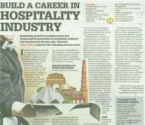 VMSIIHE -Hospitality Institute in India-News