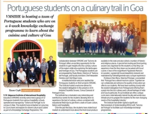 VMSIIHE -Hospitality Institute in India-News