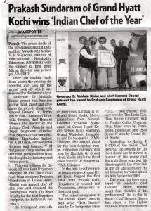 VMSIIHE -Hospitality College India-News