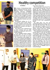 VMSIIHE -Hospitality College in Goa, India-News