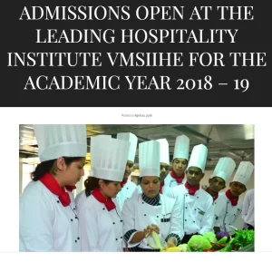 Hospitality Institute in india