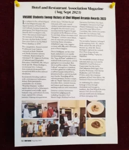 VMSIIHE -Hospitality College India-News