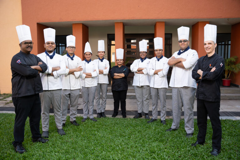 Students and teacher image